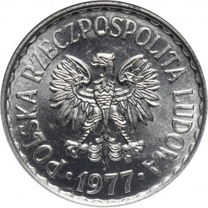 PRL, 1 złoty 1977