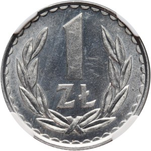 PRL, 1 złoty 1982, PROOFLIKE