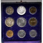 Vatican, Pius XII, set of coins from 1942