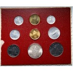 Vatican, Pius XII, set of coins from 1958
