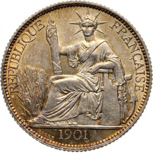 Indochiny Francuskie, 20 centów 1901 A, Paryż