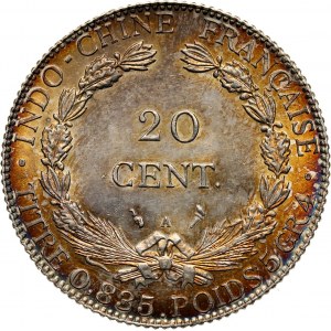 Indochiny Francuskie, 20 centów 1901 A, Paryż