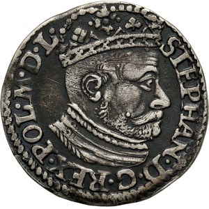 Stefan Batory, trojak 1582, Olkusz