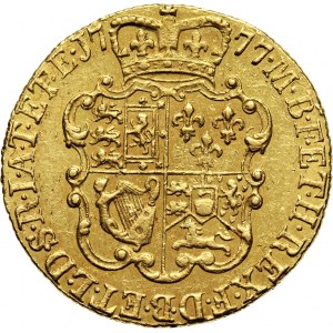 Wielka Brytania, Jerzy III, gwinea 1777, Londyn