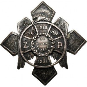 II RP, odznaka, Żandarmeria Polowa Za Wierną Służbę