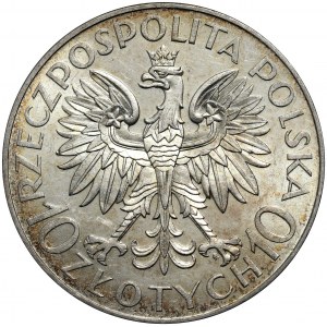 II RP, 10 złotych 1933, Warszawa, Romuald Traugutt