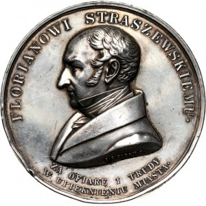 XIX wiek, Wolne Miasto Kraków, medal z 1838 roku, Florian Straszewski