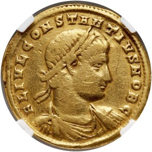 Cesarstwo Rzymskie, Konstancjusz II 337-361, medalion wagi 1 1/2 solida, Nicomedia