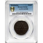 Stany Zjednoczone Ameryki, Kentucky, cent bez daty (1792-1794), Lancaster