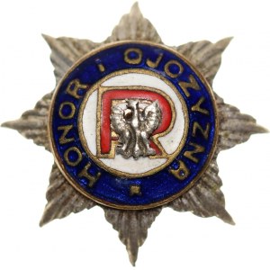II RP, miniatura odznaki, Związek Rezerwistów