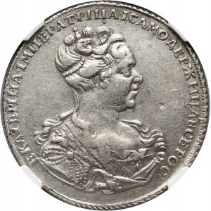 Rosja, Katarzyna I, rubel 1727 СП-Б, Petersburg