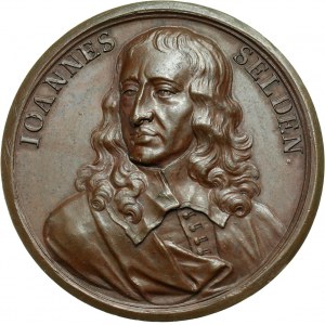 Great Britain, John Selden (1584-1654), bronze medal from 18th century