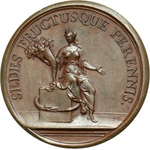 Wielka Brytania, John Selden (1584-1654), medal w brązie z XVIII wieku
