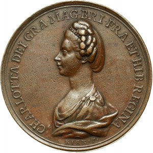 Great Britain, Medical Society of London, bronze medal from 1773