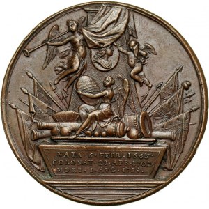 Wielka Brytania, Anna, medal w brązie bez daty (1731)