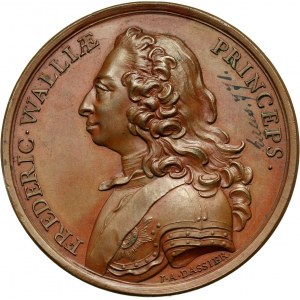 Wielka Brytania, Fryderyk - Książę Walii, medal w brązie bez daty (około 1750)