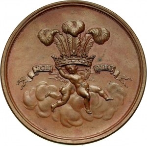 Wielka Brytania, Fryderyk - Książę Walii, medal w brązie bez daty (około 1750)