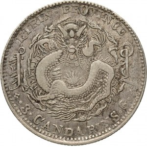 Chiny, Kirin, 50 centów CD (1905)