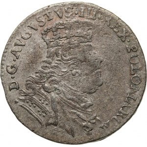 August III, trojak 1754 EC, Lipsk