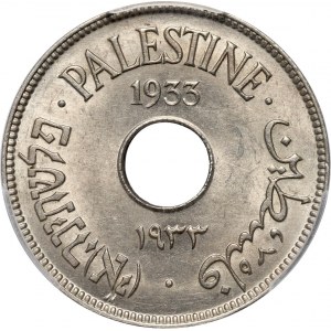 Palestine, 10 Mils 1933