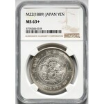 Japan, Mutsuhito (Meiji), Yen year 22 (1889)