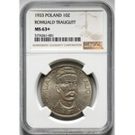 II RP, 10 złotych 1933, Warszawa, Romuald Traugutt