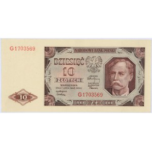 PRL, 10 złotych 1.07.1948, seria G