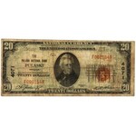 Stany Zjednoczone Ameryki, National Currency, Virginia, The Pulaski National Bank, 20 dolarów 1929