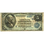 Stany Zjednoczone Ameryki, National Currency, Minnesota, Merchants National Bank of Saint Paul, 5 dolarów 1882