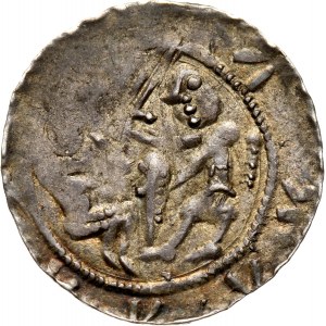 Władysław II Wygnaniec 1138-1146, denar, orzeł chwytający zająca