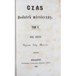 Czas, R. II, T. V, 1857
