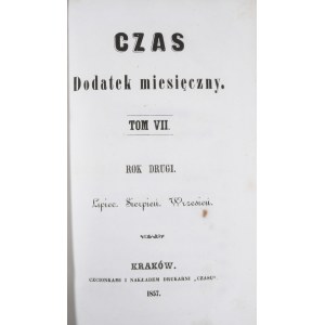 Czas, R. II, T. VII, 1857