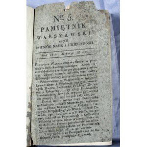 Pamiętnik Warszawski, R. IV, T. XI, 1818