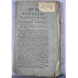 Pamiętnik Warszawski, R. IV, T. XII, 1818