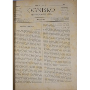 Ognisko, 1889