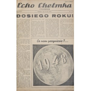 Echo Chełmka, R. IV, 1948