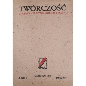 Twórczość. R.I, z.1