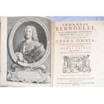 Bernoulli Johann - Opera omnia, tam anteastarsim edita, quam hactenus inedita.