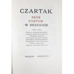 Czartak . Zbiór poetów w Beskidzie.