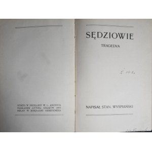 Wyspiański Stanisław - Sędziowie.