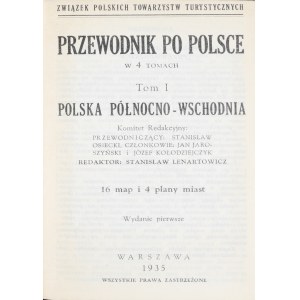 Przewodnik . Polska północno - wschodnia. T.1.