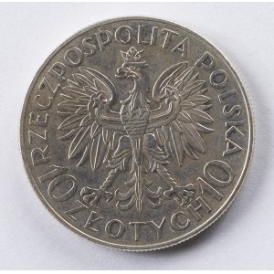 10 Złotych 1933 Z Romualdem Trauguttem