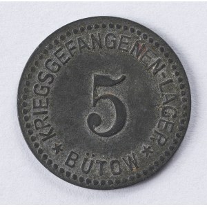Moneta Obozowa Jeniecka 5 Fenigów