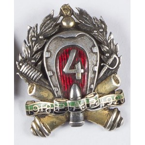 Odznaka 4 Pułk Artylerii Polowej