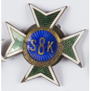 Odznaka 8 Pułk Strzelców Konnych