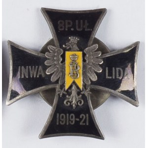 Odznaka 8 Pułk Ułanów - Inwalida 1919-1921