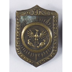 Odznaka Polskie Towarzystwo Krajoznawcze Koło Krajoznawcze Młodzieży Szkolnej 1919