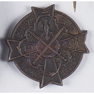 Odznaka Związku Inwalidów Wojennych Armii Polskiej W Wielkiej Brytanii 1941 R.