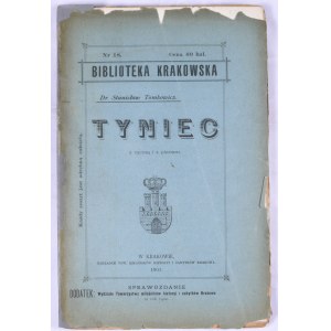 Biblioteka Krakowska nr 18 Tomkowicz Stanisław - Tyniec.