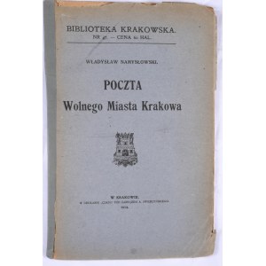 Biblioteka Krakowska nr 47 Namysłowski Władysław - Poczta Wolnego Miasta Krakowa.